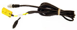 AiM MyChron 2T Patch Lead Yellow TC Plug & Black 719 TR Plug