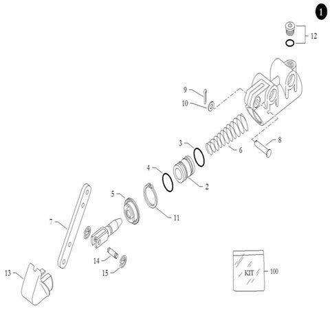 #2 - Master Cylinder Piston for 19/R