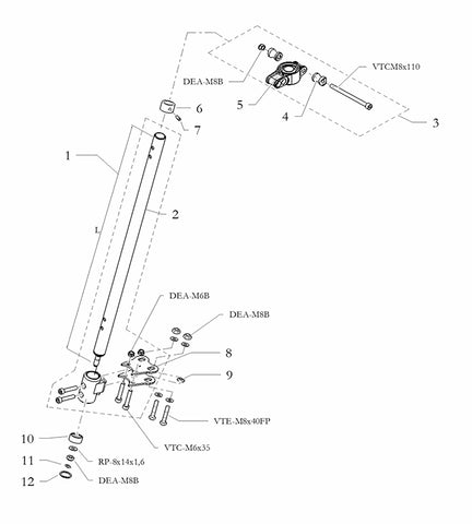 #6 - Stop Ring for Steering Column