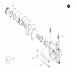 #3 - Brake Pad - 56x55 for RR-I32X2 FL01