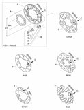 #5 REAR BRAKE DISC W 80x150x5 A Fixed (Cadet/Ranger)