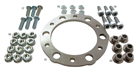 #16  LOCK NUT M6 - NO NYLON