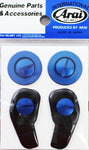 Arai Visor Screw Kit GP6 - Blue