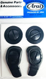 Arai Visor Screw Kit GP6 - Black