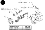 REAR WHEEL HUB - 30MM
