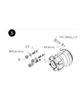 REAR WHEEL HUB - 50MM