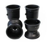 MAGNESIUM WHEELS (SET of 4) - BLACK