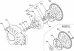 #360  X30 PADDED CLUTCH HUB