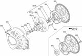 #360  X30 PADDED CLUTCH HUB