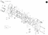 KZ Brake Caliper Assembly