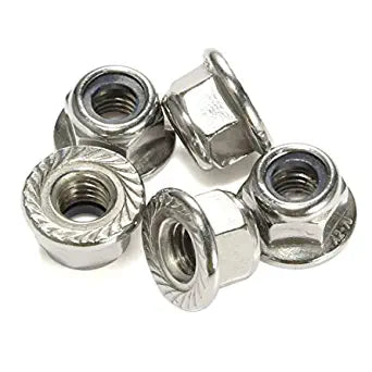Flanged Nylon Lock Nuts