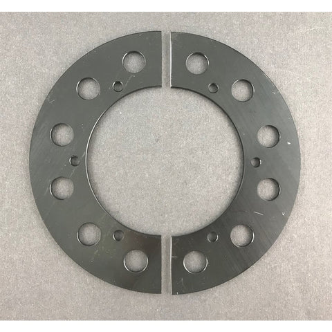 Pit Parts 9" 2 Piece Aluminum Sprocket Guard (65T-73T)