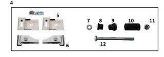 Rear Bumper Mounting Bracket KG