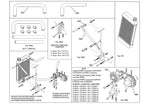 IAME X30 Radiator Assembly Drawing