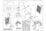 IAME X30 Radiator Assembly Drawing
